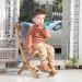 MK MATT KEELY Baby Boots | Winter Warm Plush First Walking Shoes for Toddlers | 1-4 Years | Khaki - Buy Online on GoSupps.com
