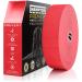 (135 Feet) Bulk Kinesiology Tape Roll Sports Therapy Support for Knee Muscle Wrist Shoulder Back/Original Uncut Premium Therapeutic Elastic & Hypoallergenic Cotton - (Red)