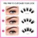 DIY Individual Lash Extension Kit - Cluster Lashes Kit for Home Use (72Pcs 8-16MM) - Buy Online on GoSupps.com