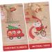 MUSISALY 1 Set Candy Pouch Santa Bags Christmas Advent Calendar Bags Advent Calendar Pouches Xmas Bags Paper As Shown 18.00X9.00X1.00CM - Buy Online on GoSupps.com