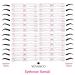 Reusable Eyebrow Stencil Shaper Kit - 24 Styles with Strap | Easy 3 Minute Makeup Tool for Women - Beginners & Professionals | Eyebrow Template Set - Buy Online on GoSupps.com
