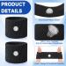 Meiyyj Travel Sickness Tapes - Acupressure Bracelets for Adults & Children | Anti-Nausea Straps for Car Sea & Pregnancy (5 Pairs: 2 Black 2 Gray 1 Blue) - Buy Online on GoSupps.com