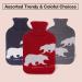 HomeTop Large 2L Polar Bear Hot Water Bottle Cover - Navy Blue 1 Count - Buy Online on GoSupps.com