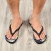 Mnsruu Daisy Flip Flops - Luxury Home Hotel & Spa Slippers for Men & Women - XS Travel Comfort - Buy Online on GoSupps.com