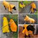 Buy Ocsoso Waterproof Dog Rain Jacket | Light & Reflective Hooded Coat for Large Dogs - Pink XXL - Buy Online on GoSupps.com