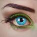 aricona contact lenses daily lenses - blue contact lenses colored - Blue Galaxy - Halloween contact lenses without strength for Halloween & costume parties
