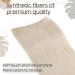 Secret Headband Wire Hair Extensions - Ombre Bleach Blonde 50cm Straight Rubber Band for Women - Buy Online on GoSupps.com