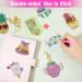 MTLEE 10 Sets 5D Diamond Painting Keychain Kits for Kids - DIY Arts and Crafts Stickers Kit for Girls Ages 6 - Sweets Theme - Buy Online on GoSupps.com