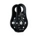 Fusion Climb Nuro Military Tactical Edition Fixed Side Aluminum Pulley Black 20KN