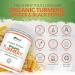 Organic Turmeric Ginger & Black Pepper 2280mg - 240 Capsules | High Strength Curcumin Supplement - Soil Association Certified | 4 Months Supply by Nu U Nutrition - Buy Online on GoSupps.com