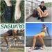SAGUARO Unisex DuckStride Knit Barefoot Shoes - Wide Toe Box Zero-Drop Sole 38 EU Oil Black | International Shipping Available - Buy Online on GoSupps.com