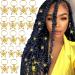 NAISKA Gold 16pcs Butterfly Hair Braid Accessories Gold Butterflies Hair Clips Charms Braid Jewelry Rings Butterfly Pendant Charms Dreadlock Accessories Hair Loc Jewelry for Women and Girls