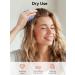 Heeta Scalp Massage Brush Silicone Hair Brush for Soft Bristle Massage | Shampoo Brush for Wet & Dry Hair - Blue - Buy Online on GoSupps.com