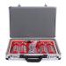 High Quality 104 Trial Lens Set Optical Kit with Metal Rim Wood Frame Aluminum Box
