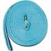Kincade Brights Two Tone Padded Lunging Rein - Aqua/Black - 26' | Quality Training Equipment - Buy Online on GoSupps.com