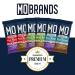 MO FOCUS BARS - All-Natural Superfood Date Bar with Ashwagandha & Lion's Mane - Berry Coconut (12 Bars) - Buy Online on GoSupps.com