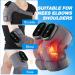 MOAJAZA 2PCS Cordless Heated Knee Brace Shoulder Wrap - 3-in-1 Heating Shoulder Pads with Vibration - Adjustable Modes - Heating Pad for Knee Elbow Shoulder - Pack of 2 - Buy Online on GoSupps.com