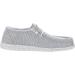 WHITIN Men's Slip On Loafers with Foam-Cushioned Footbed - Moc Toe Inspired Knit_ Grey White - Buy Online on GoSupps.com