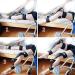 Leg Lifter Strap Band Handicap Lift Wheelchair Elderly Lifting Devices Foot Knee Thigh Loop with Hand Grip for Disability - Buy Online on GoSupps.com