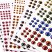 YUAAO 1242 Pieces 3D 4D Fishing Eyes Oval Lure Eyes for Baits, Flies, and Crafts - Multicolor, 6 Sizes 3mm-10mm - Buy Online on GoSupps.com