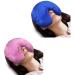Atsuwell Sinus Mask Warm & Cold Compress Eye Mask for Dry Eyes Pink and Blue