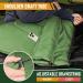 MEREZA Double Sleeping Bag for Camping, Queen Size 2 Person Cold Weather Sleeping Bag with Pillow - Green - Buy Online on GoSupps.com