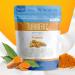 Turmeric Bath Salt 32 oz with Epsom Salt, Turmeric, Cinnamon, Ylang Ylang, Orange & Grapefruit Oils + Vitamin C | BPA Free Pouch | 2 lb Pack - Buy Online on GoSupps.com