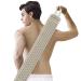 Suntee Exfoliating Back Scrubber & Exfoliating Sponge Pad Set for Shower, Bath Shower Scrubber for Men and Women, Luffa Scrubber to Deep Clean Relax Your Body (36.5'' Length 4.5'' Width) 36.5x4.5 Inch (Pack of 1)