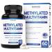 Methylated Multivitamin (Methylated and Activated Vitamins Only - Methylated B Complex with Trimethylglycine (TMG) and Methylfolate)(Non-GMO Gluten Free MTHFR Supplement) - USA Made - 120 Capsules