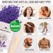 Tress Wellness Waxing Kit for Brazilian Wax - Easy to Use - For Sensitive Skin - Digital Display Flower Watercolor White - Buy Online on GoSupps.com