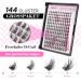 Calailis 120 PCs D Curl Individual Eyelash Extensions | DIY Cluster & Volume Lashes for At-Home Use - Buy Online on GoSupps.com