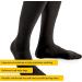 Shop FUTURO Men's Dress Socks - Medium Black Compression (20-30 mm/Hg) - Perfect International Shipping - Buy Online on GoSupps.com
