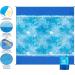 HIIHOHO Beach Blanket - 82 x 79 Sandproof Family Size Mat for Outdoor Activities - Waterproof & Portable Beach Accessory for Travel, Camping, and Hiking - Buy Online on GoSupps.com