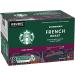 Starbucks French Roast Dark Roast Coffee Single Serve Keurig K-cup Pods 6 Boxes 60 Capsules French Roast 10 count (Pack of 6) - Buy Online on GoSupps.com