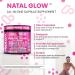 Natal Glow Methylated Prenatal Vitamins for Women Folate Omega 3 Vitamins A B12 C D3 E K2 Iron Riboflavin Biotin Choline Calcium Iodine Magnesium Zinc Selenium Copper Manganese by Clean Nutra - Buy Online on GoSupps.com