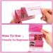 200Pcs DIY Eyelash Extension Kit D Curl Cluster Lashes with Waterproof Glue and Professional Tweezers - User Manual Included (40P-D-8-18MM) - Buy Online on GoSupps.com