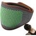 Fanelod Heated Neck Wrap | Adjustable Neck Protection & Heating Pillow for Men & Women | Black-Green Dot Fiber Cloth - Buy Online on GoSupps.com