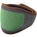 Virtcoy Heated Neck Support | Adjustable Magnetic Heating Cushion Wrap for Men & Women - Black-Green Dot - Buy Online on GoSupps.com