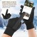 GXCROR Fleece Touchscreen Gloves for Men & Women - Winter Running Cycling Hiking & Skiing Gear - Buy Online on GoSupps.com