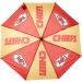 NFL Kansas City Chiefs Team Logo Umbrella  Team Color  One Size - Buy Online on GoSupps.com