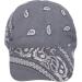Ruixib Ladies Headscarf & Sun Hat - Anti-UV Folding Bandana Cap for Hair Loss | Stylish Retro Design for Golf Tennis & Baseball - Gray - Buy Online on GoSupps.com