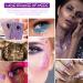 Gwawg 12 Colors Face Glitter - Holographic Chunky Glitter for Festival Makeup Body Hair Nail Art & DIY Projects - Buy Online on GoSupps.com