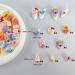Cute Donut Nail Art Charms - 48PCS 3D Cartoon Animal Snacks Resin Charms for DIY Nail Art & Jewelry (Donuts) - Buy Online on GoSupps.com
