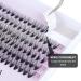 KISSXIAOYA Cluster Eyelashes Extensions 240pcs 12mm 40D 0.07D Curl | Natural False Individual Lashes for DIY Eyelash Extension - Buy Online on GoSupps.com