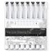 Ohuhu Fineliner Drawing Pens: 8 Sizes Fineliner Pens Pigment Black Ink Micro Pens Assorted Point Sizes Waterproof for Writing Drawing Journaling Sketching Anime Manga Watercolor Artists Beginners