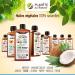Organic Coconut Oil 150 ml - 100% Virgin - Natural Planet - Buy Online on GoSupps.com