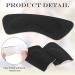 6 Pairs Heel Cushion Pads - Self-Adhesive Shoe Grips for Foot Care - Multicolor (Brown, Khaki, Black) - Buy Online on GoSupps.com