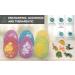 Dino Egg Bath Bombs 6 Pack with surprise dinosaur Inside! 100% Child safe ! - Buy Online on GoSupps.com