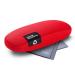 FEFI - Hardcase glasses case with fabric cover made from recycled PET bottles Red