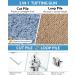 Riiai 2-in-1 Rug Tufting Gun Machine with Starter Kit - AK-III, Speed Adjustment, 360 Handle - Blue | Perfect for Beginners in Rug Making - Buy Online on GoSupps.com